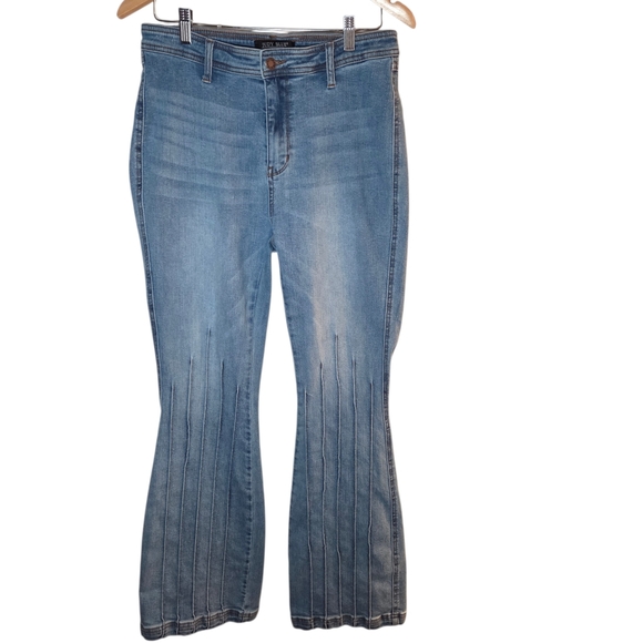 Judy Blue Fan Fare Bootcut Jeans Size 11 - Picture 3 of 10